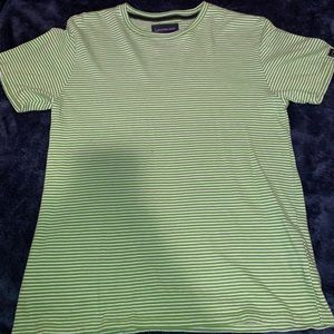 Calvin Klein Kids Green/White Striped Tee